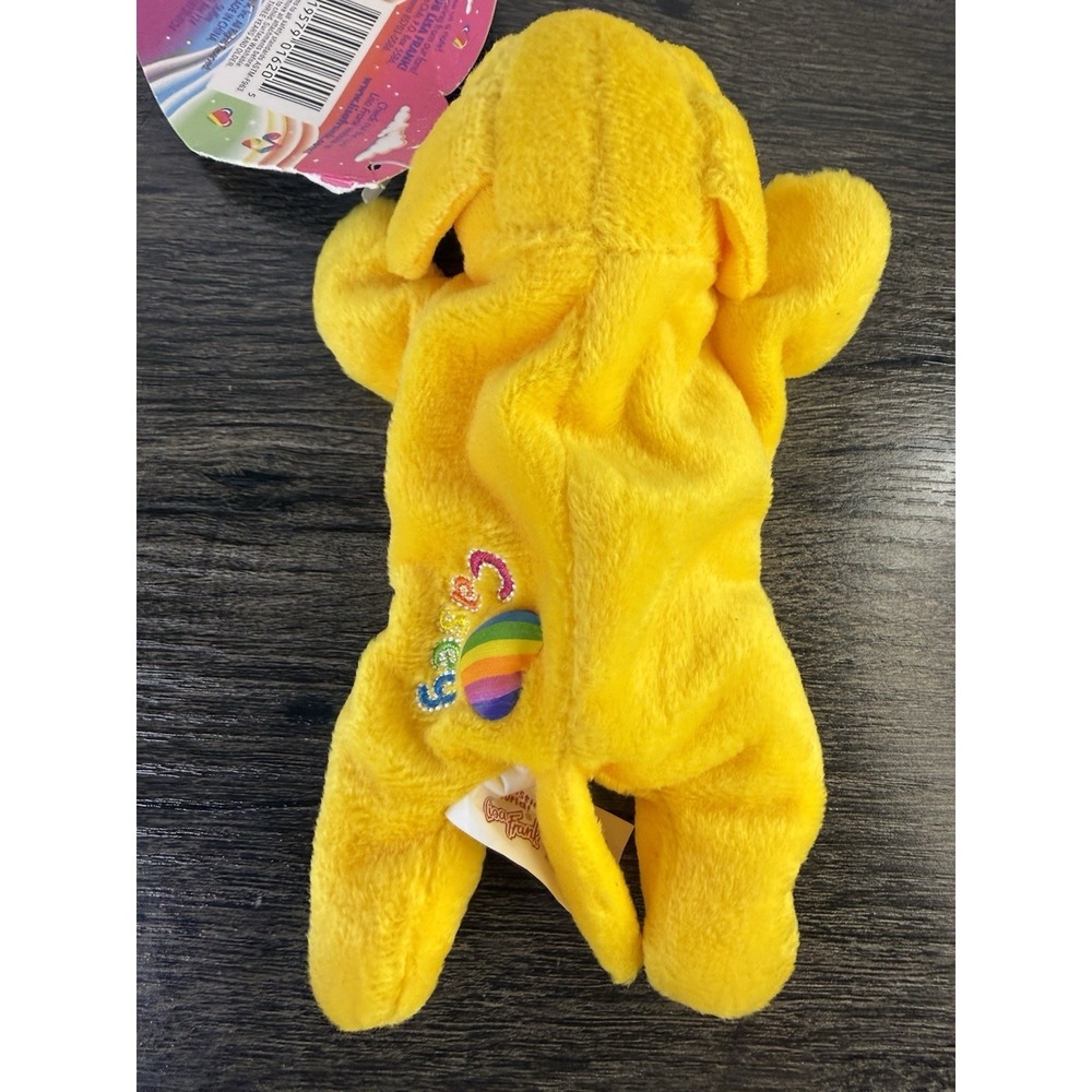 Vintage 90s World of LISA FRANK ~Casey~Fantastic Beans Buddies Plush - Picture 7 of 13
